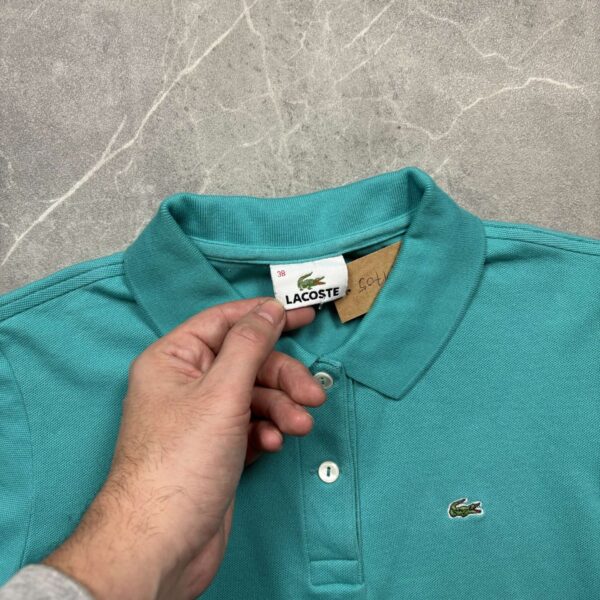 Lacoste Női Piké Póló M (türkiz) - Image 2