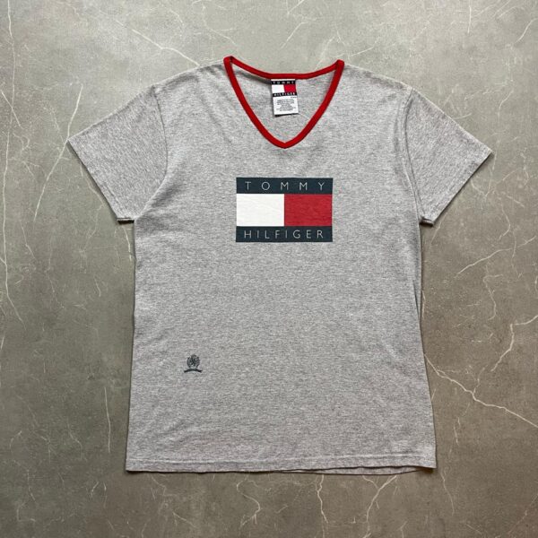 Tommy Hilfiger Női V Neck Póló M