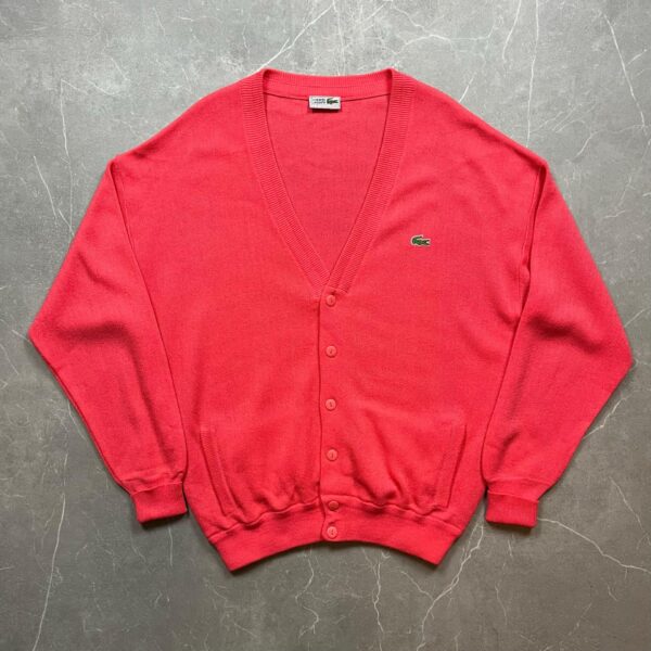 Lacoste Vintage Kardigán XL