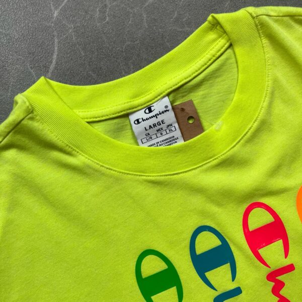 Champion neon Crop Top L - Image 2
