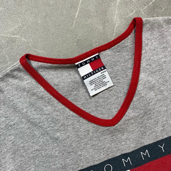 Tommy Hilfiger Női V Neck Póló M - Image 2