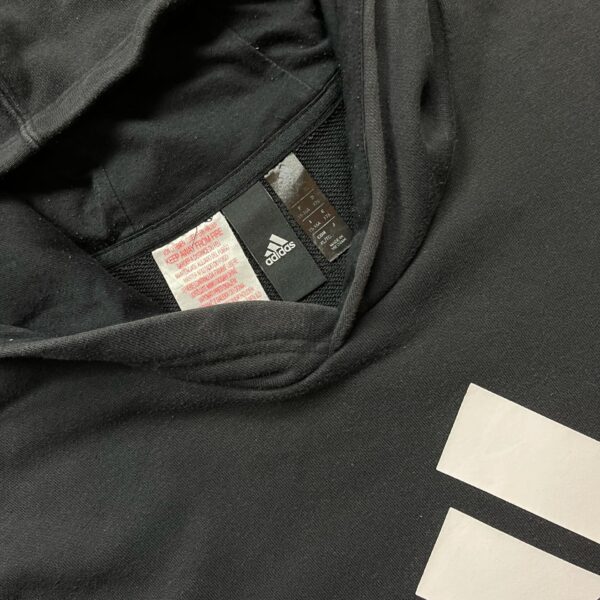 Adidas Hoodie blk S - Image 3