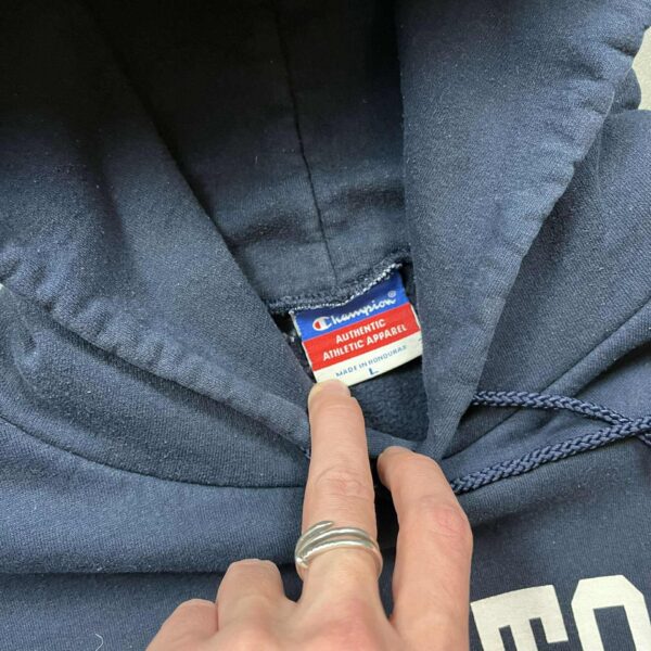 Champion San Antonio Tie Dye Hoodie L - Image 2