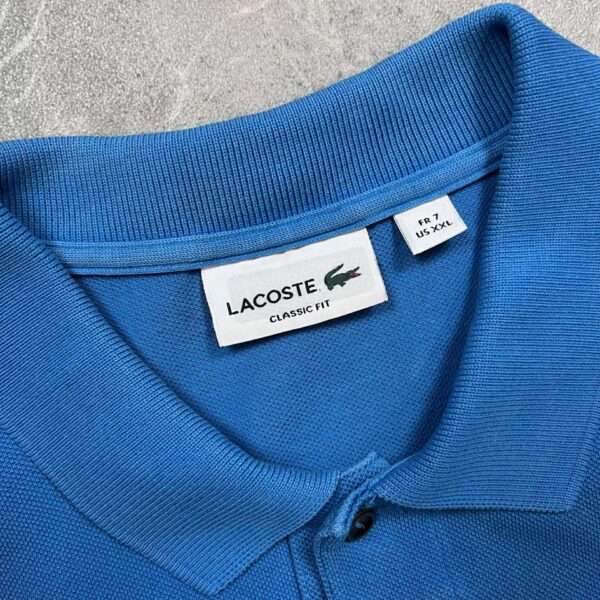 Lacoste Kék Hosszú Ujjú Piké XXL - Image 2