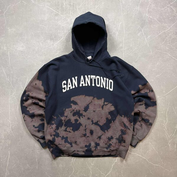Champion San Antonio Tie Dye Hoodie L